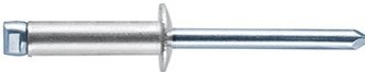 3/32" X .250 (.020-.125 GRIP) STAINLESS/STEEL OPEN END, ROHS COMPLIANT